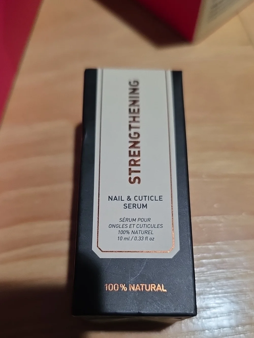 Strengthening Nail & Cuticle Serum for Men — Black and Cream